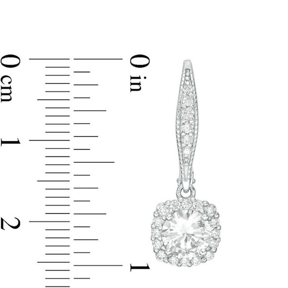 Sterling silver leverback earrings NWT gorgeous - Picture 2 of 2